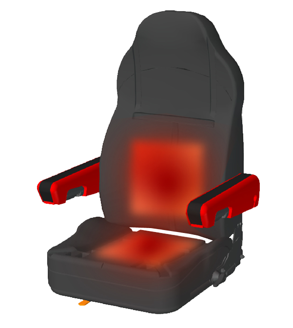XL Captain's Helm Chair - Seats Inc